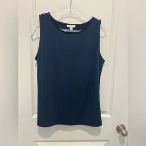 Charter Club Navy Sleeveless Top Like New